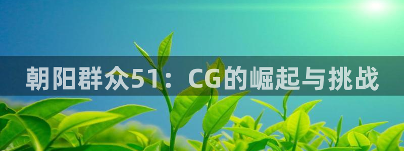 朝阳群众51：CG的崛起与挑战